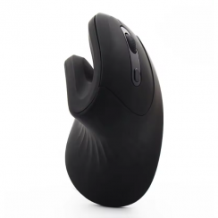 Vertical Ergonomic Wireless Mouse Comfort Grip Design to Reduce Muscle Strain