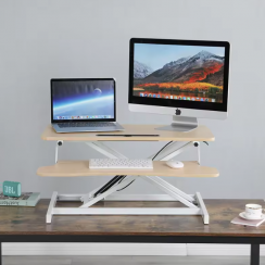 Height Adjustable Pneumatic Gas Spring Standing Desk