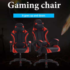 Ergonomic Leg Rest Mesh Gaming Chair