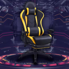 PU Leather Racing Ergonomic Lumbar Chair