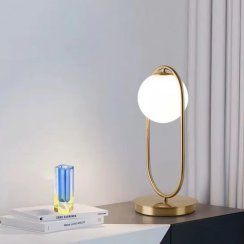 Nightstand Table Lamp with Led Bulbs