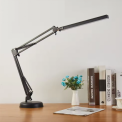 3 Pks Dimmable Long Arm Led Desk Lamp with Base