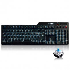 Macro Programming Anti Ghosting Aluminum Mechanical Gaming Keyboard for Gamer